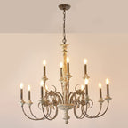 Waegnuvyn Chandelier Métal Bougie Traditionnel Salon - Neutralighting