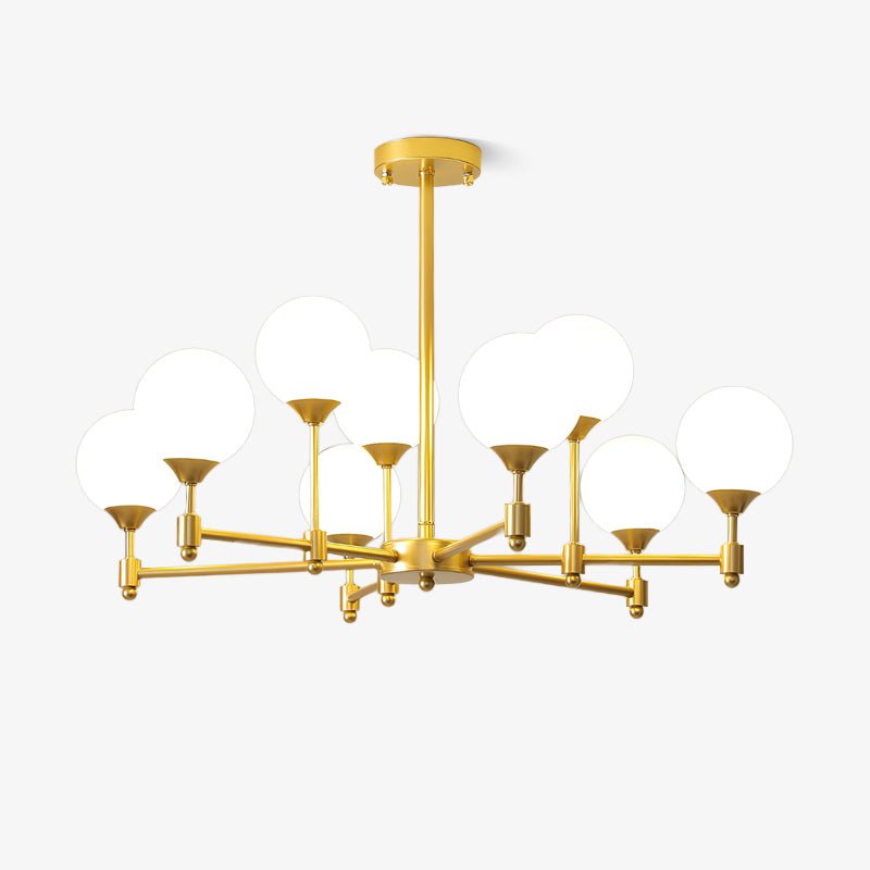Solara Élégant Verre Lustre - Neutralighting