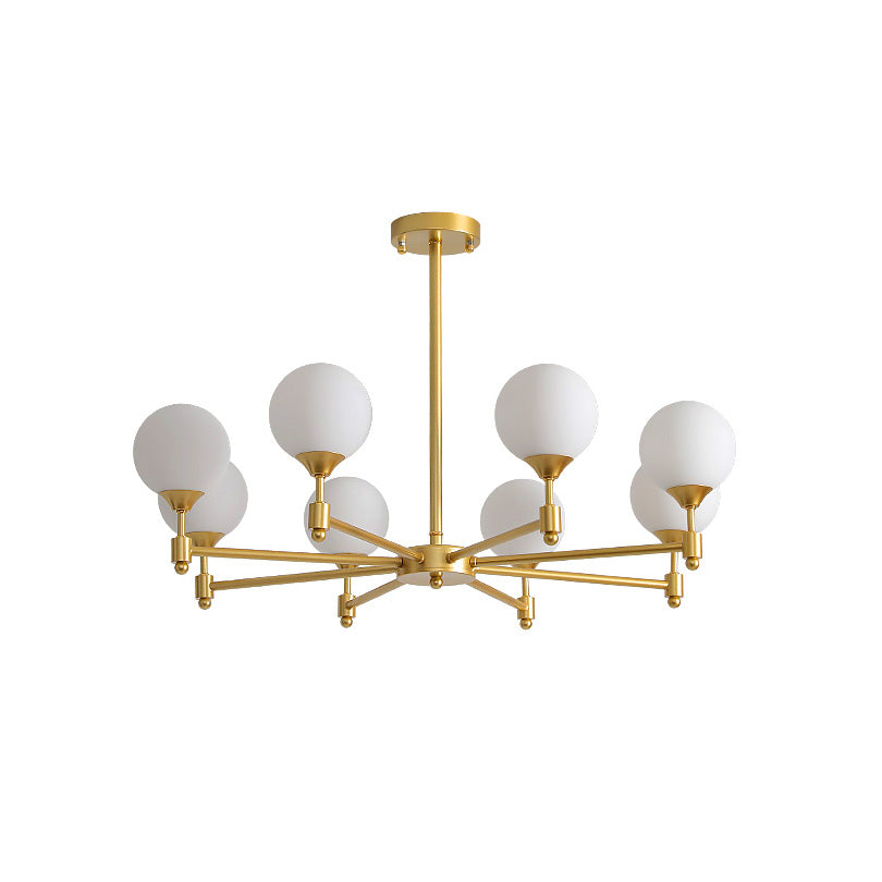 Vatnuvyi Chandelier en Verre Globe - Neutralighting