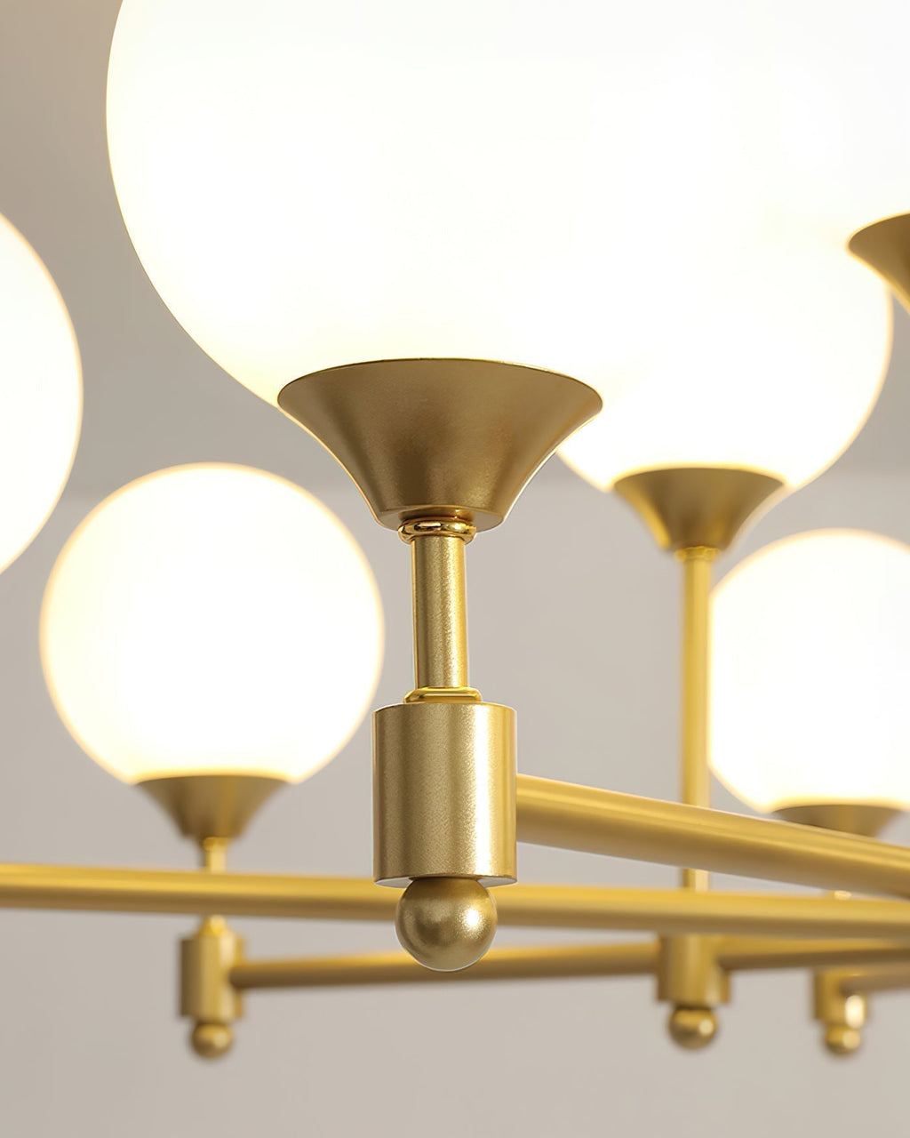 Solara Élégant Verre Lustre - Neutralighting