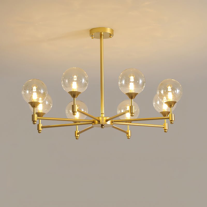 Solara Élégant Verre Lustre - Neutralighting