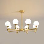 Vatnuvyi Chandelier en Verre Globe - Neutralighting