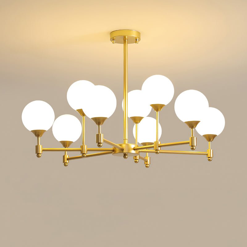 Solara Élégant Verre Lustre - Neutralighting
