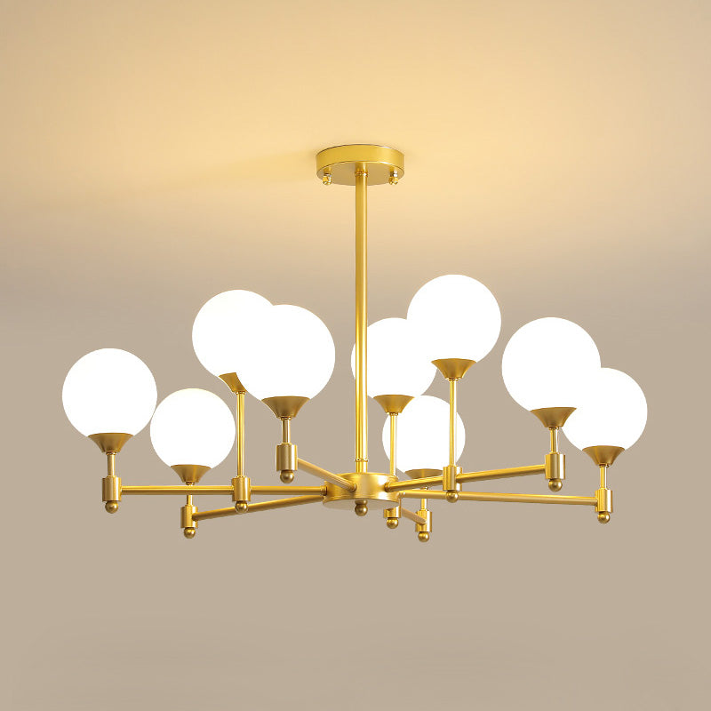 Vatnuvyi Chandelier en Verre Globe - Neutralighting