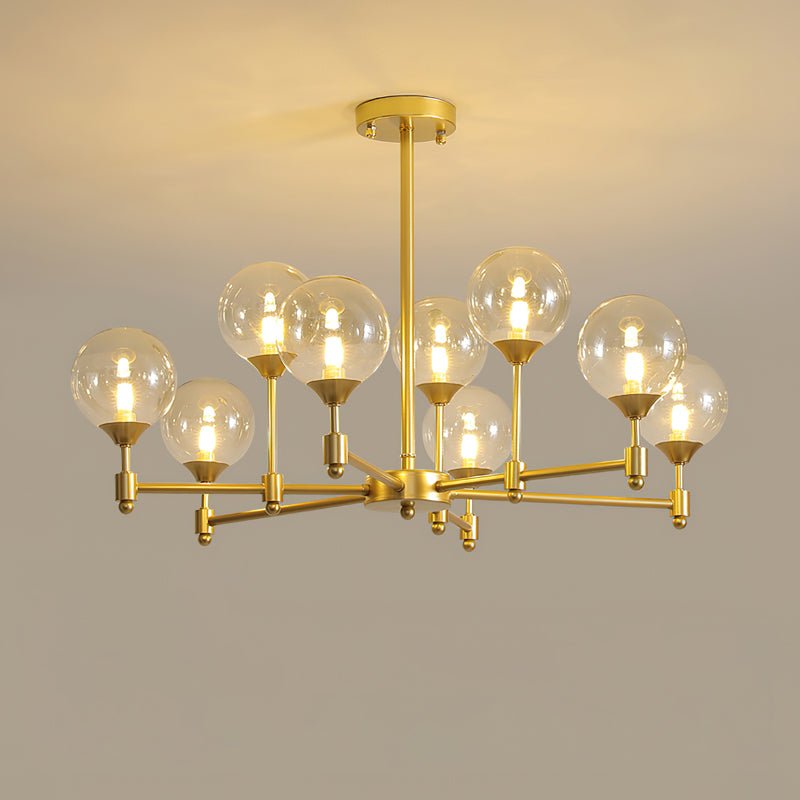 Solara Élégant Verre Lustre - Neutralighting