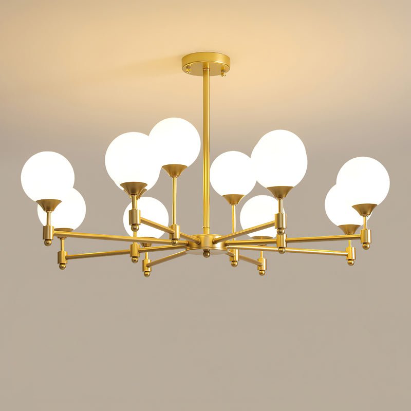 Solara Élégant Verre Lustre - Neutralighting