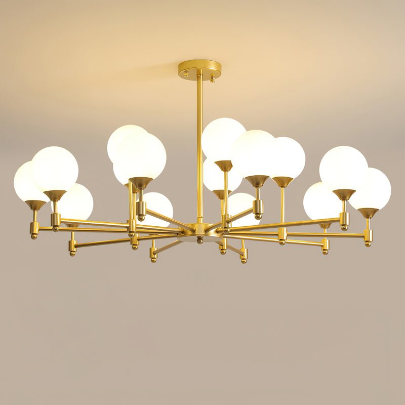 Solara Élégant Verre Lustre - Neutralighting