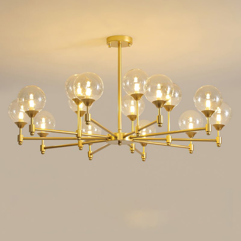 Solara Élégant Verre Lustre - Neutralighting