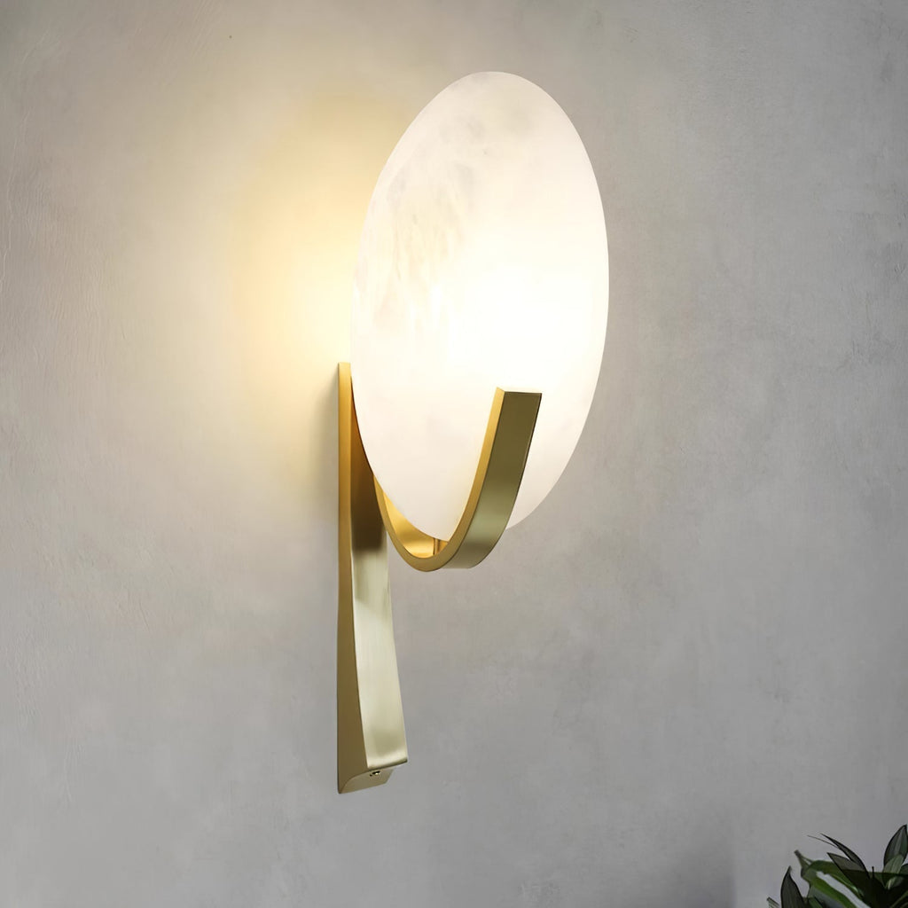 Selene Applique Murale Moderne en Albâtre - Neutralighting