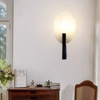 Althea Minimalist Alabaster Wall Lamp - Neutralighting
