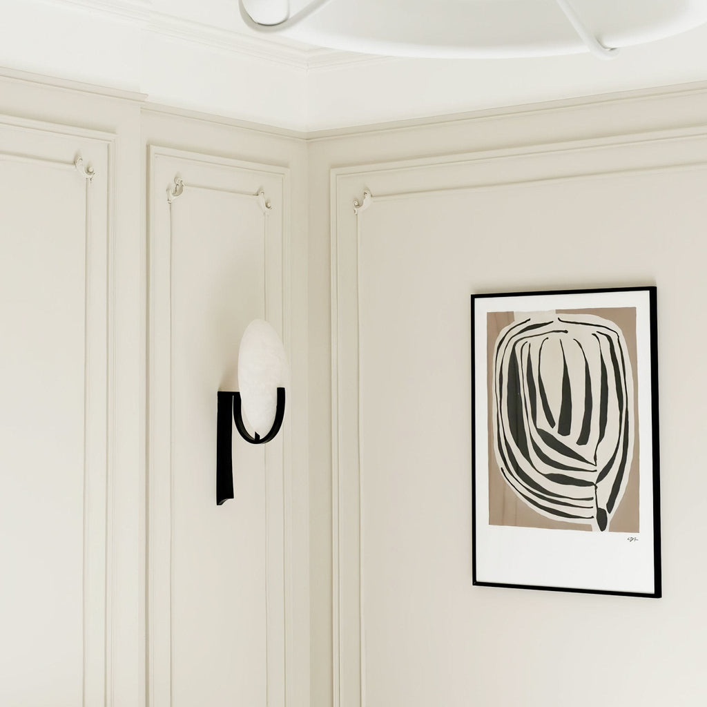 Selene Applique Murale Moderne en Albâtre - Neutralighting