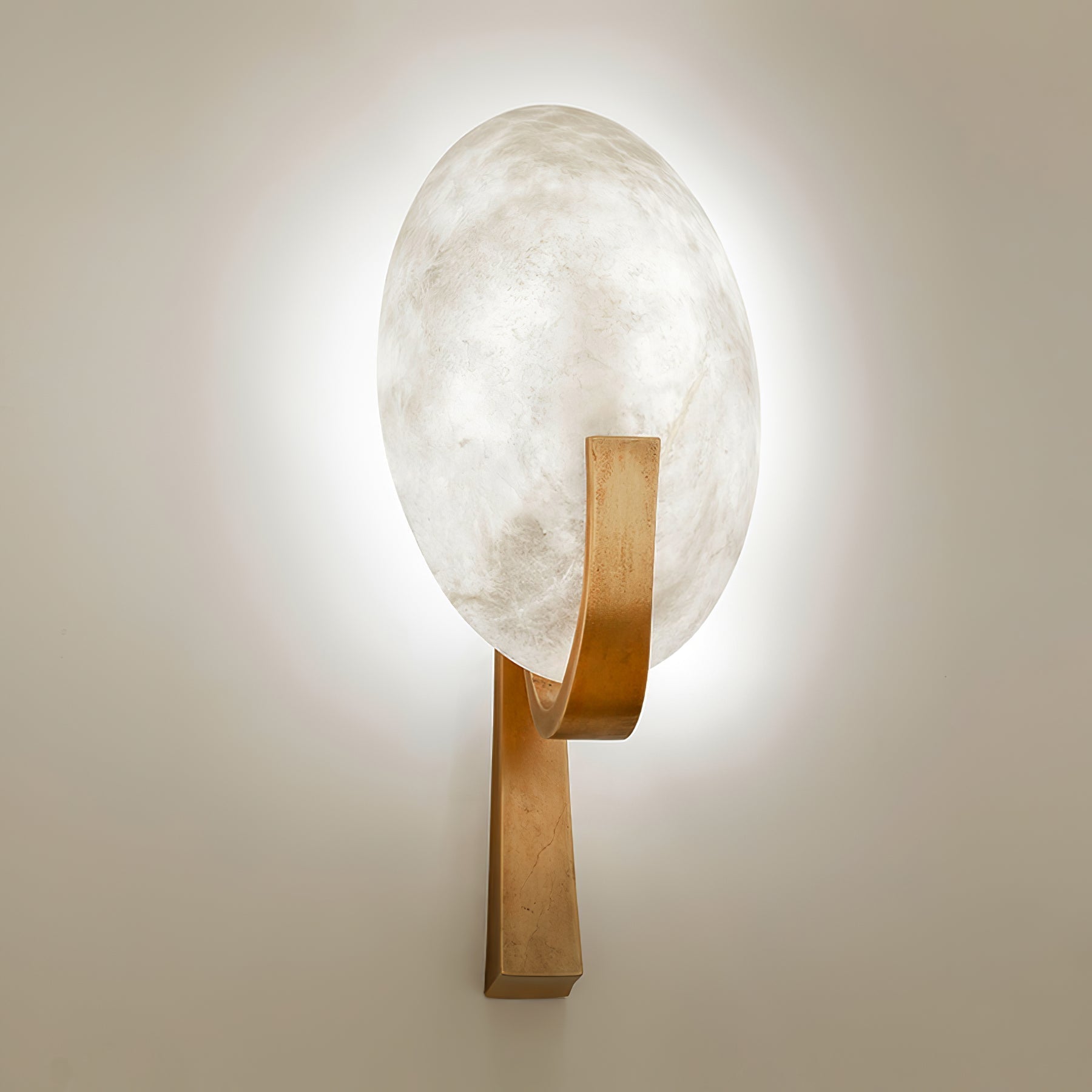 Selene Applique Murale Moderne en Albâtre - Neutralighting