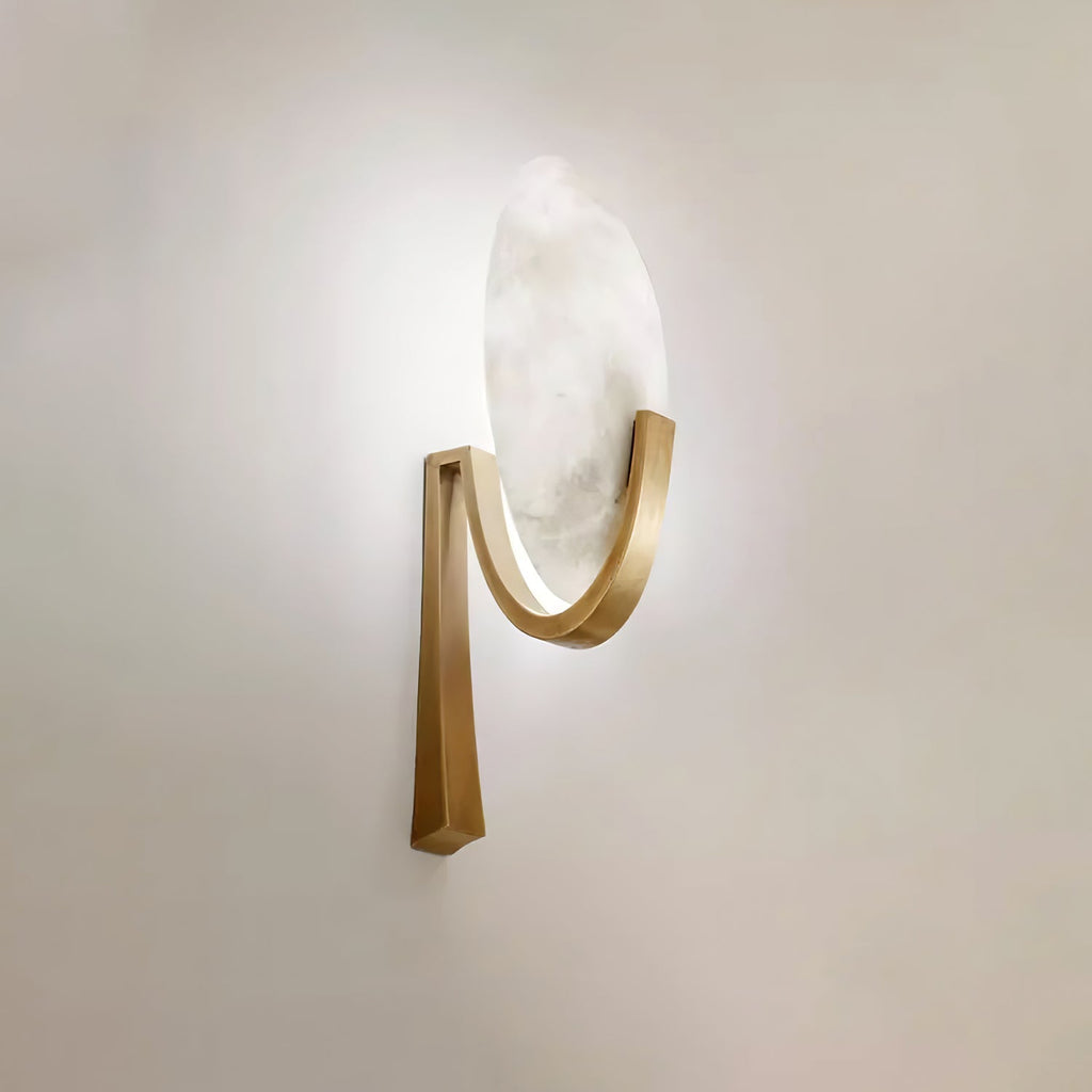 Selene Applique Murale Moderne en Albâtre - Neutralighting