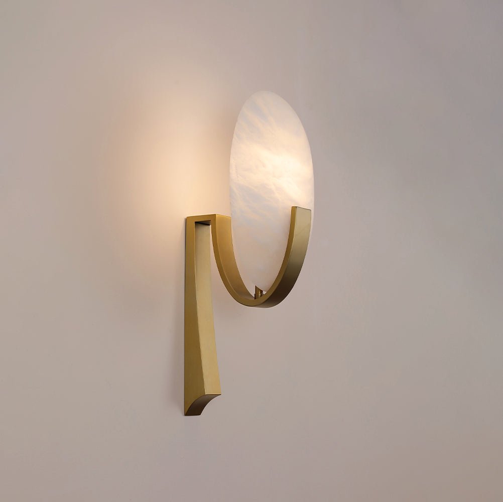 Selene Applique Murale Moderne en Albâtre - Neutralighting