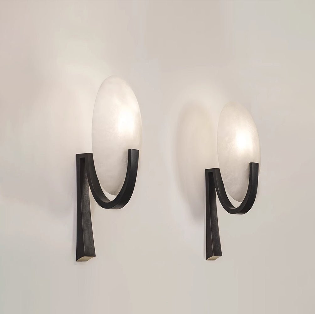 Selene Applique Murale Moderne en Albâtre - Neutralighting