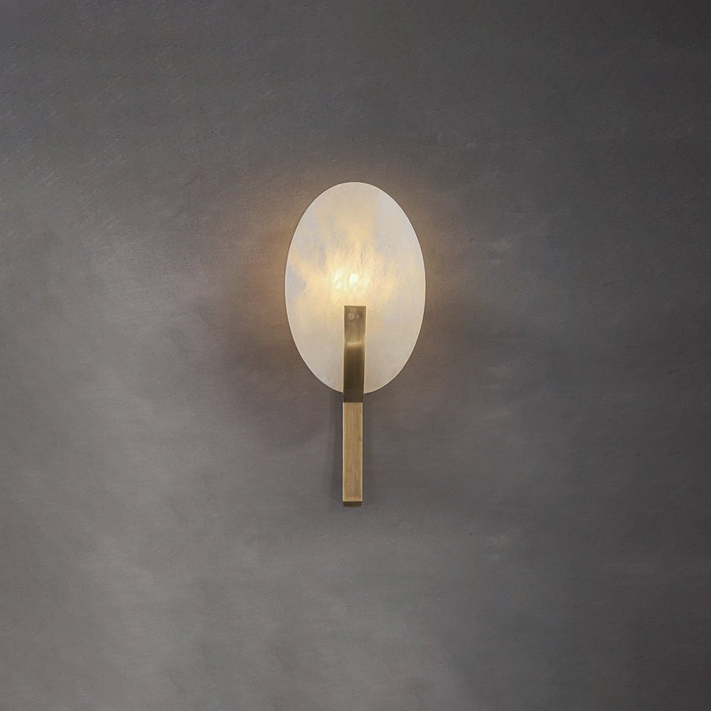 Selene Applique Murale Moderne en Albâtre - Neutralighting