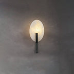 Althea Minimalist Alabaster Wall Lamp - Neutralighting