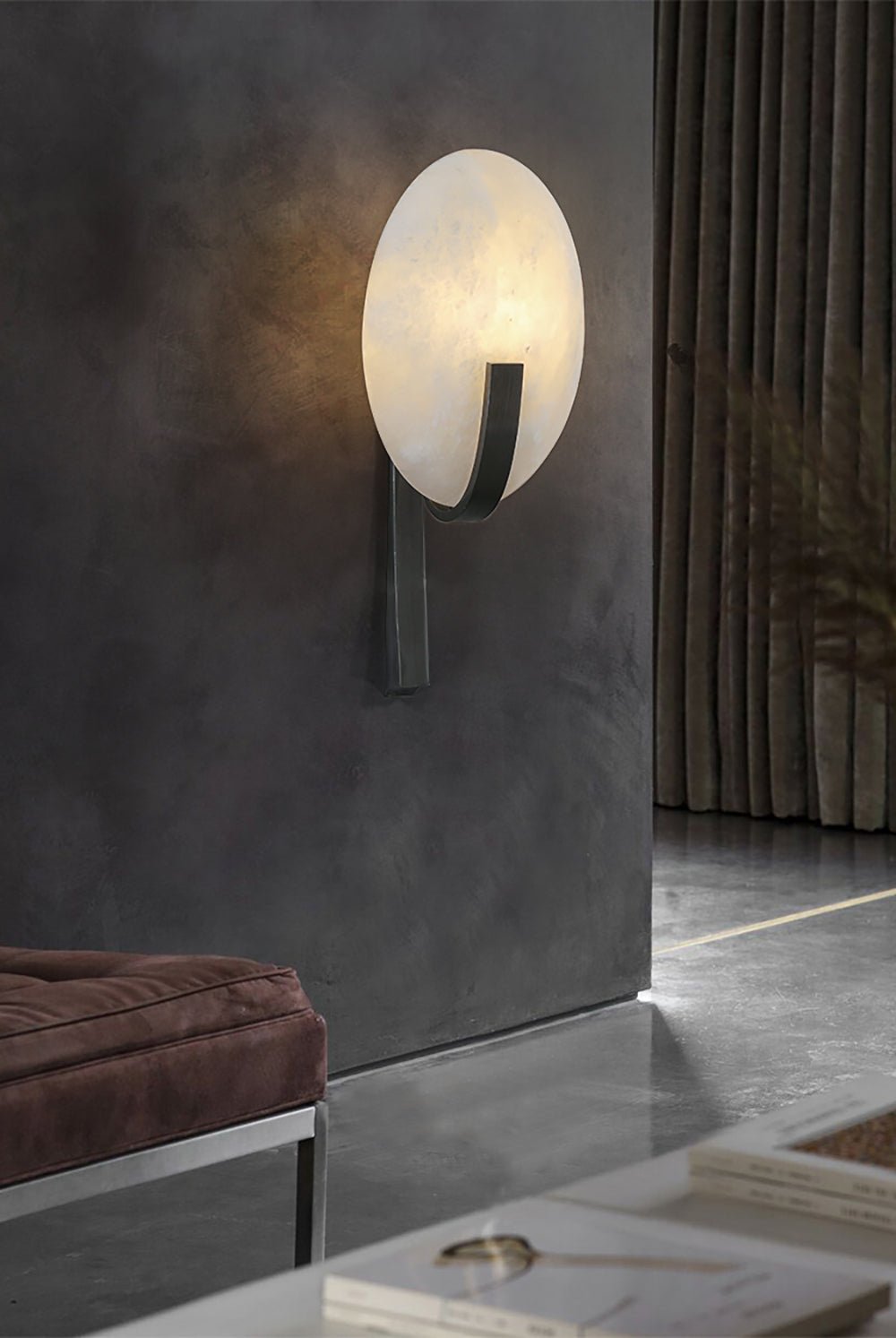 Selene Applique Murale Moderne en Albâtre - Neutralighting