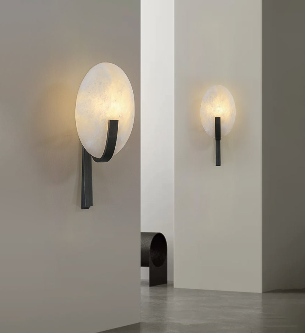 Selene Applique Murale Moderne en Albâtre - Neutralighting
