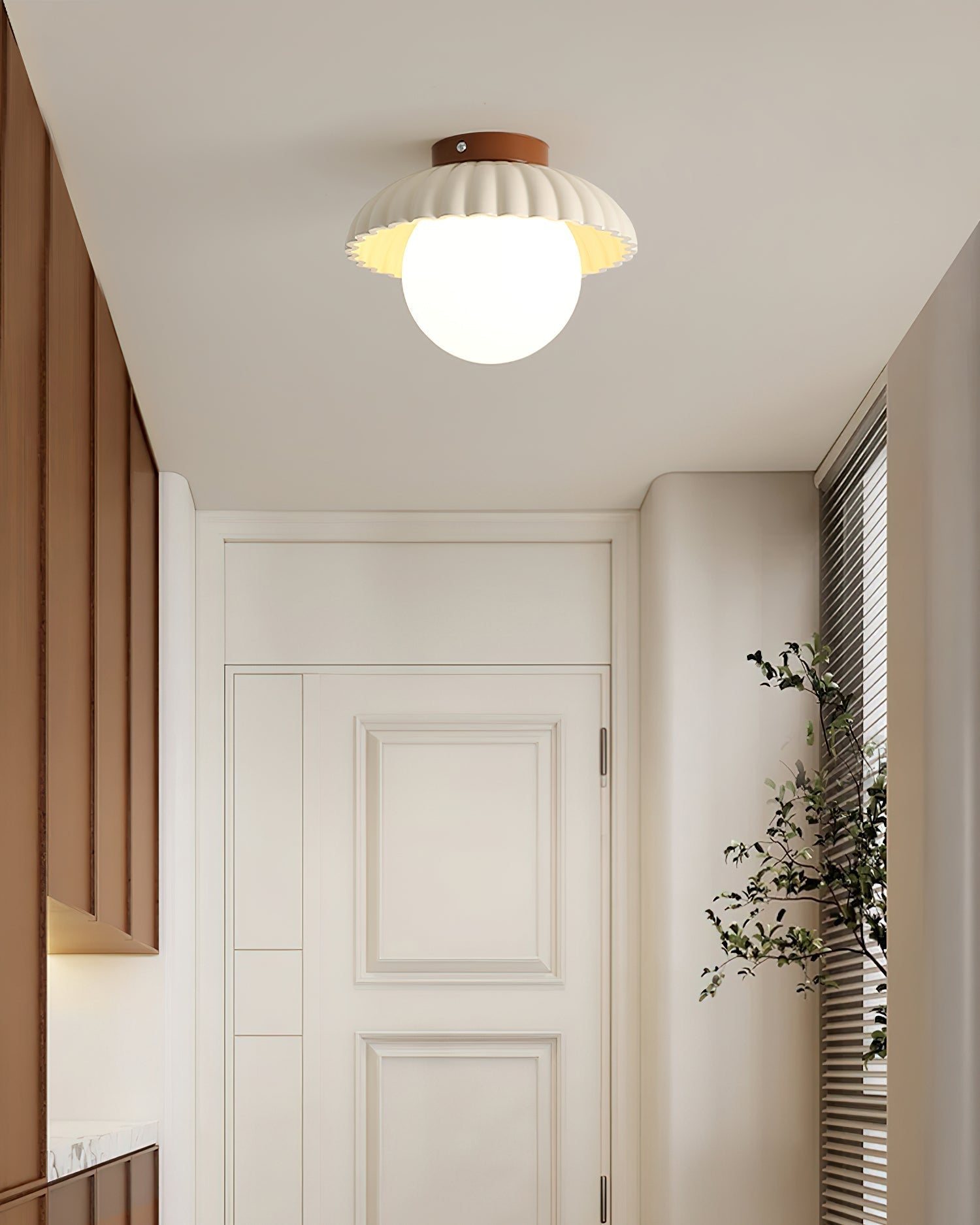 Scallop Plafonnier encastré Glow - Neutralighting