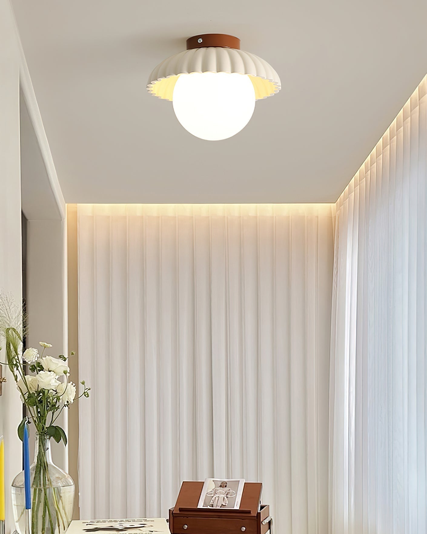 Scallop Plafonnier encastré Glow - Neutralighting