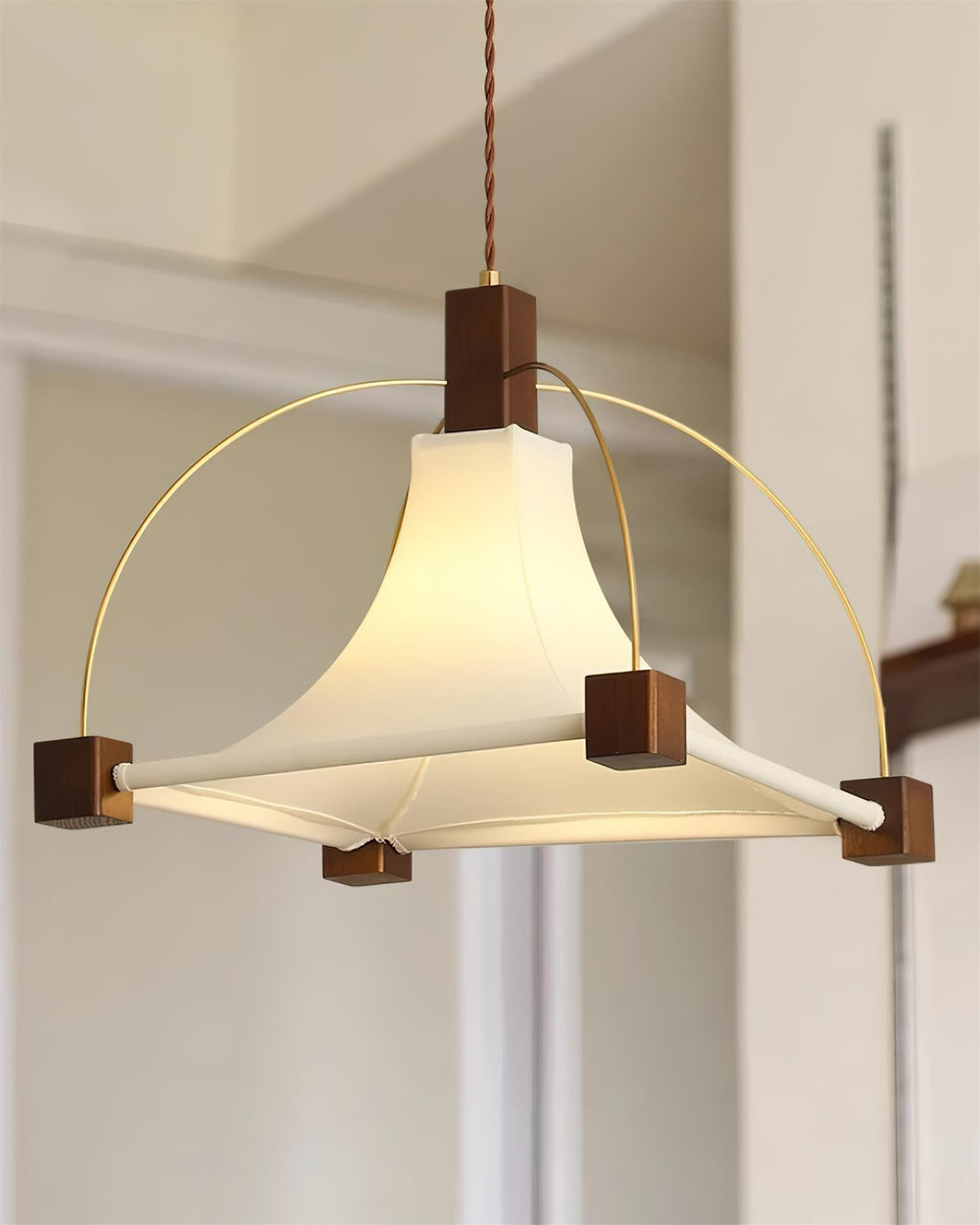 Allegra Suspension Tissu Cadre Minimaliste - Neutralighting