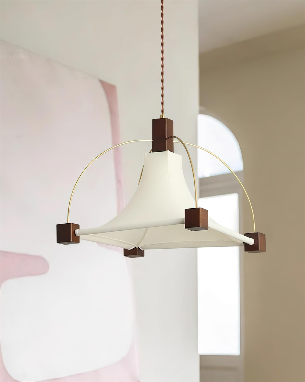 Allegra Suspension Tissu Cadre Minimaliste - Neutralighting