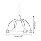 Allegra Suspension Tissu Cadre Minimaliste - Neutralighting