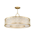 Arshaor Suspension Ronde en Cuivre et Verre Élégante - Neutralighting