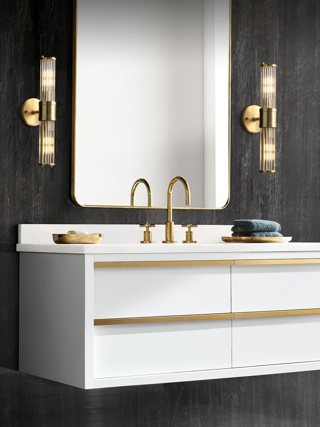 Vevenisra Applique Murale Art Nordique Cylindre Verre - Neutralighting