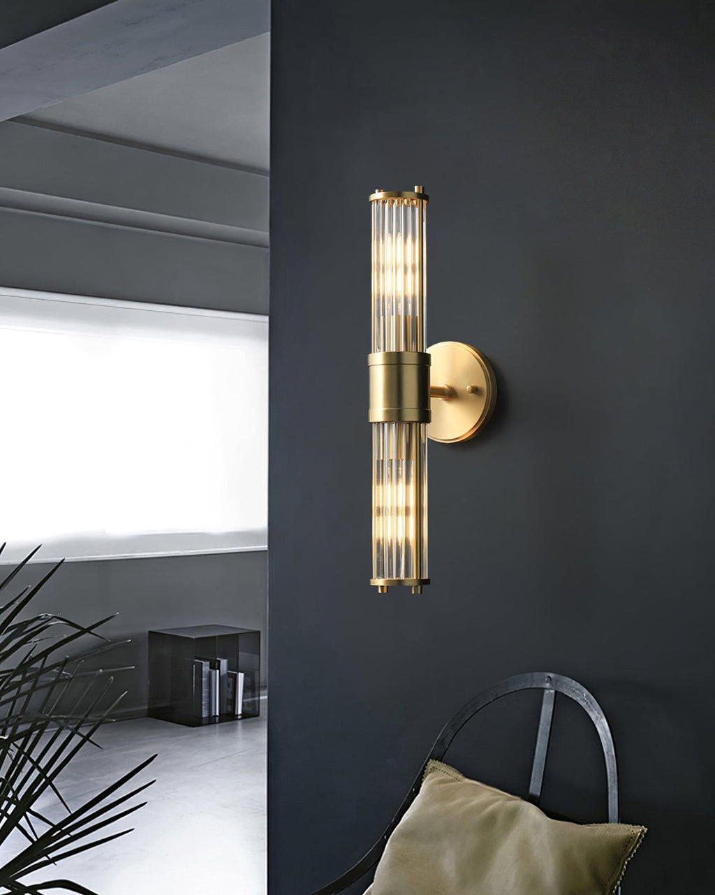 Vevenisra Applique Murale Art Nordique Cylindre Verre - Neutralighting
