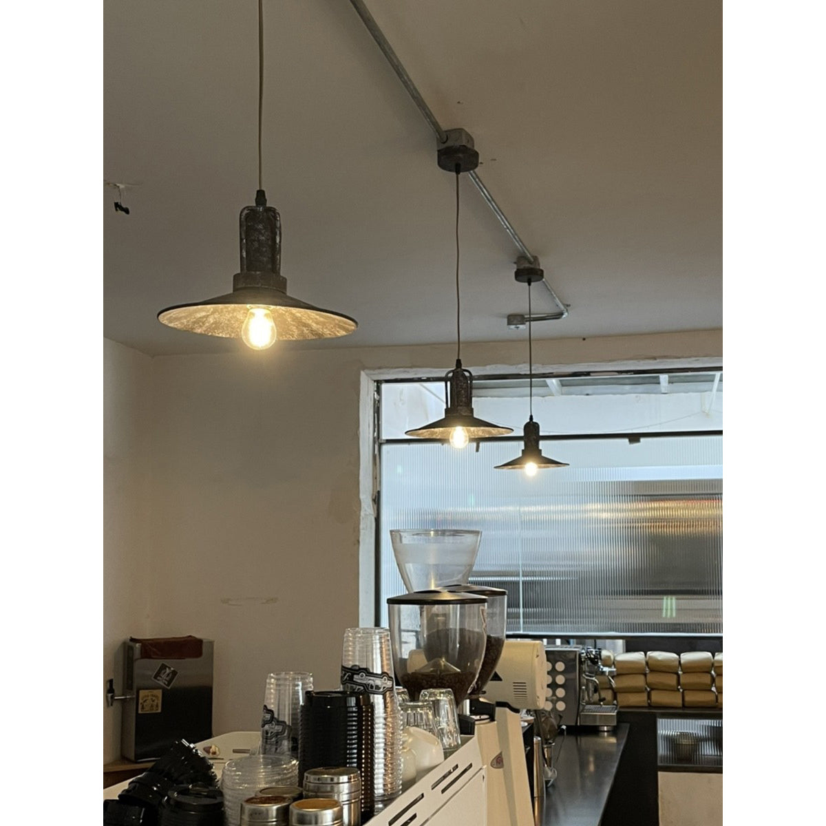 Yrvuvyi Suspension en Métal Industrielle Moderne Minimaliste - Neutralighting
