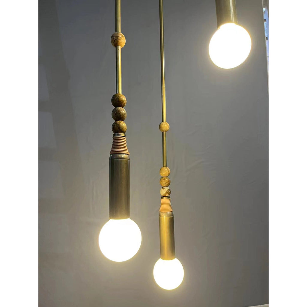 Alvuvyn Modern Minimalist Marble Pendant Light - Neutralighting
