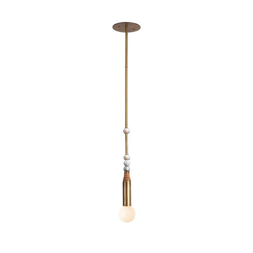 Alvuvyn Modern Minimalist Marble Pendant Light - Neutralighting