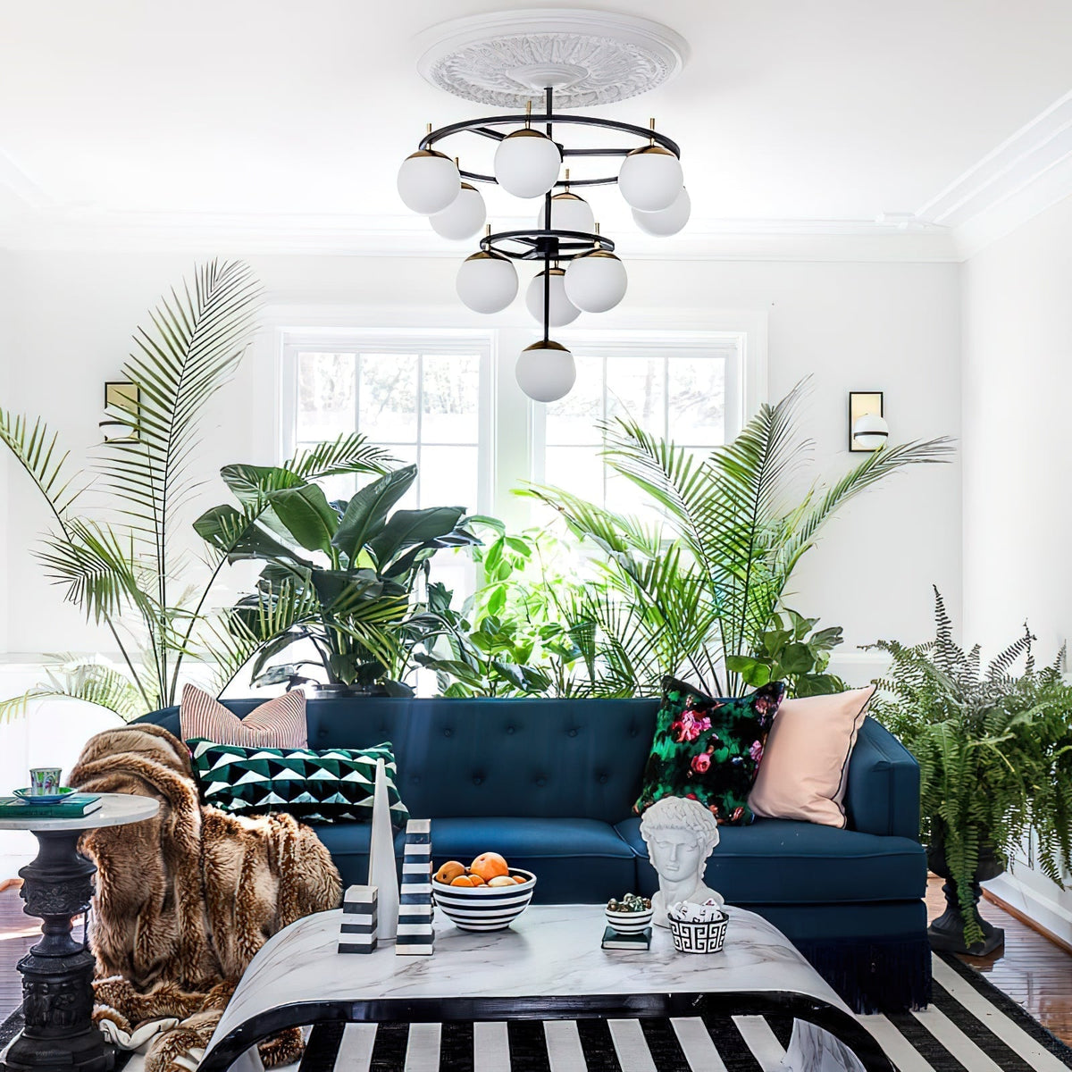 Ornuvyn Chandelier en Verre Moderne Minimaliste - Neutralighting