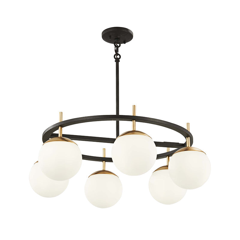 Ornuvyn Chandelier en Verre Moderne Minimaliste - Neutralighting