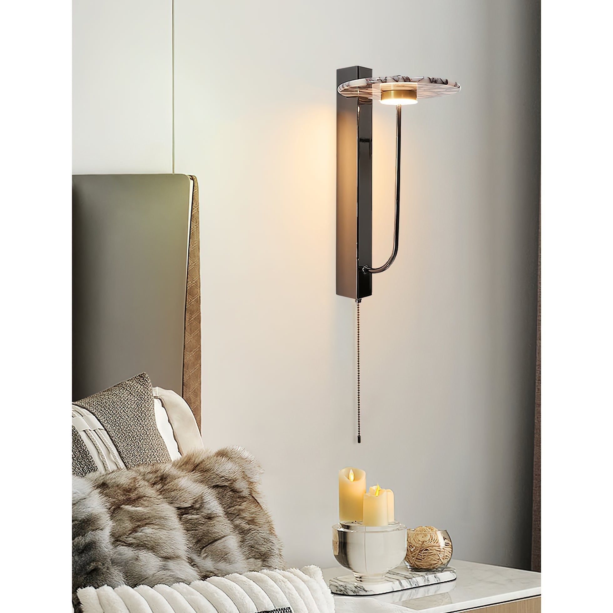 Aevuvyn Applique Murale en Marbre Moderne Minimaliste - Neutralighting