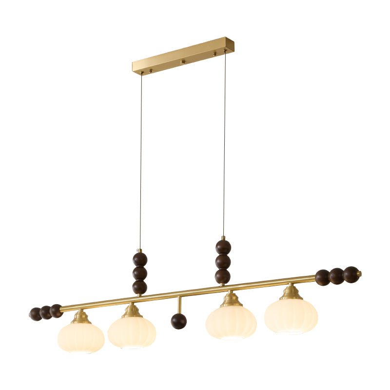Zerinen Suspension Nordique en Verre et Bois - Neutralighting