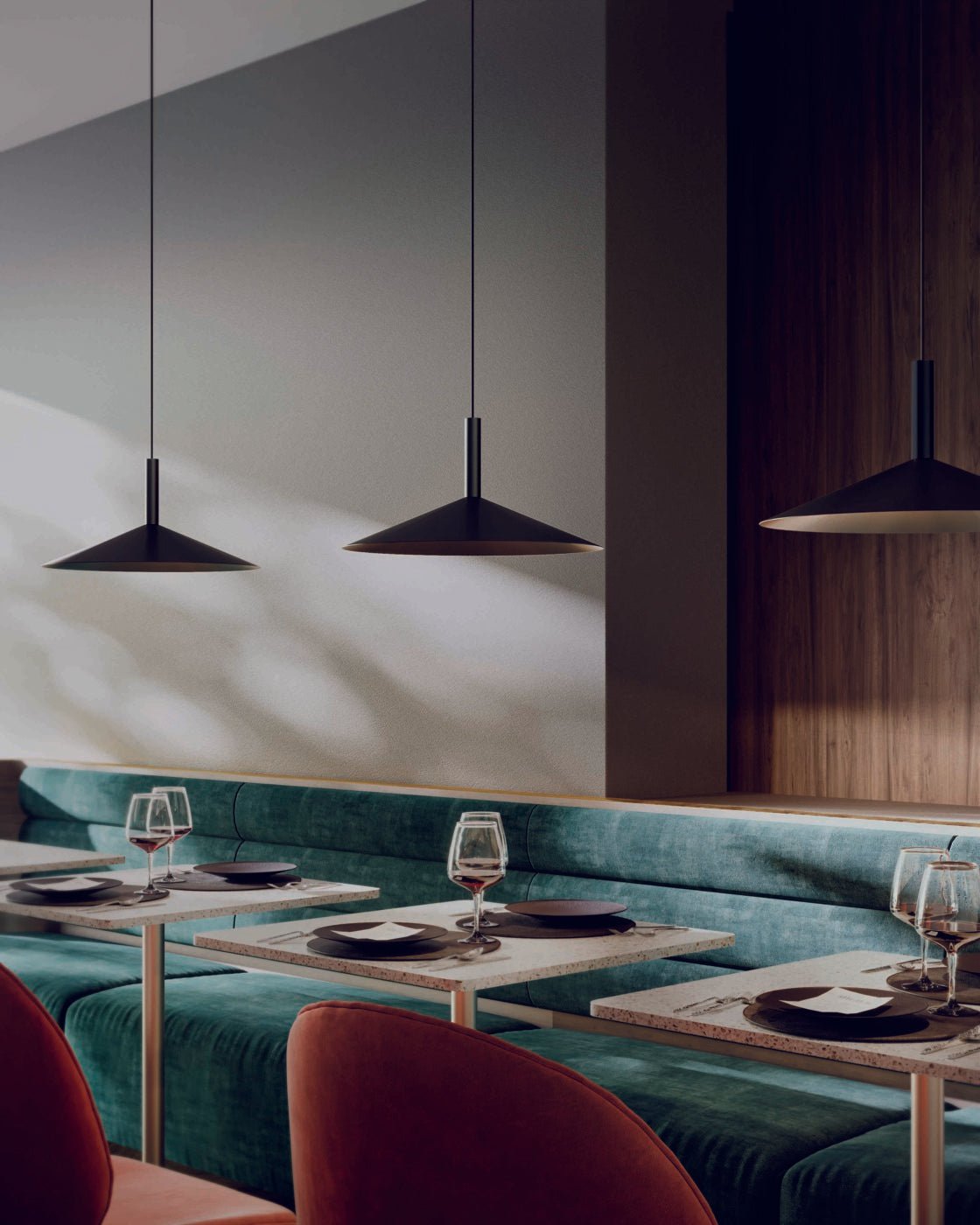 Vezoror Conique Pendentif Lumière - Neutralighting