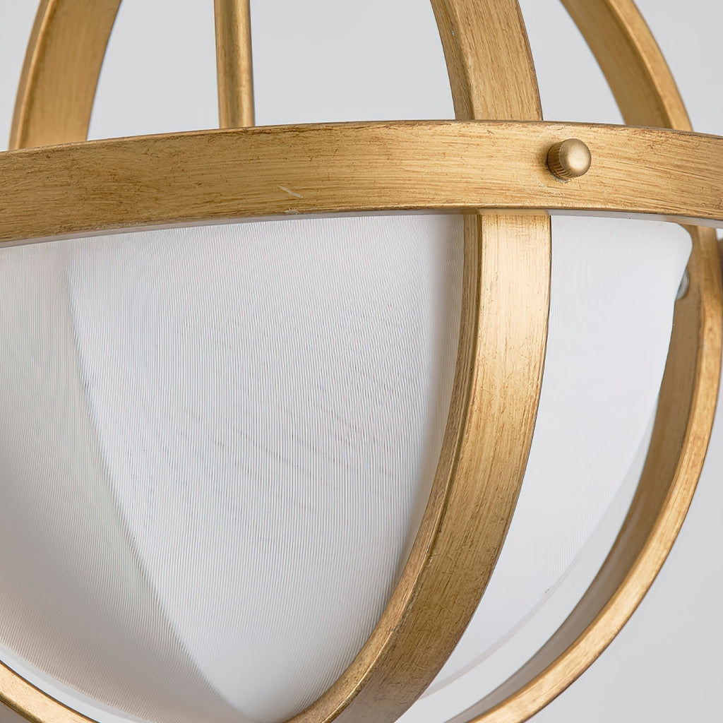 Aevuvyi Suspension en Métal Tissu Moderne Minimaliste - Neutralighting