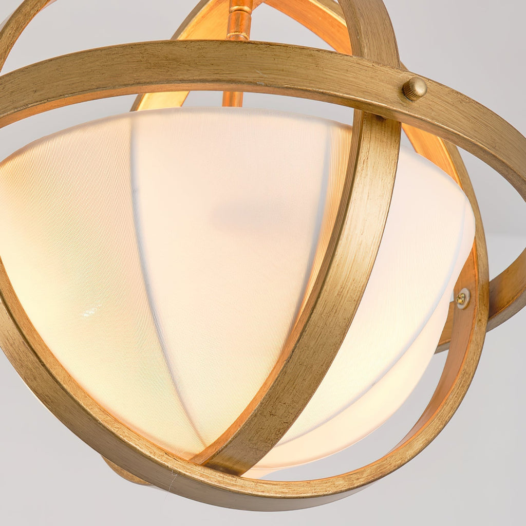 Aevuvyi Suspension en Métal Tissu Moderne Minimaliste - Neutralighting