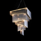 Caeluvyn Chandelier Métallique à Chaîne et Franges Postmoderne - Neutralighting
