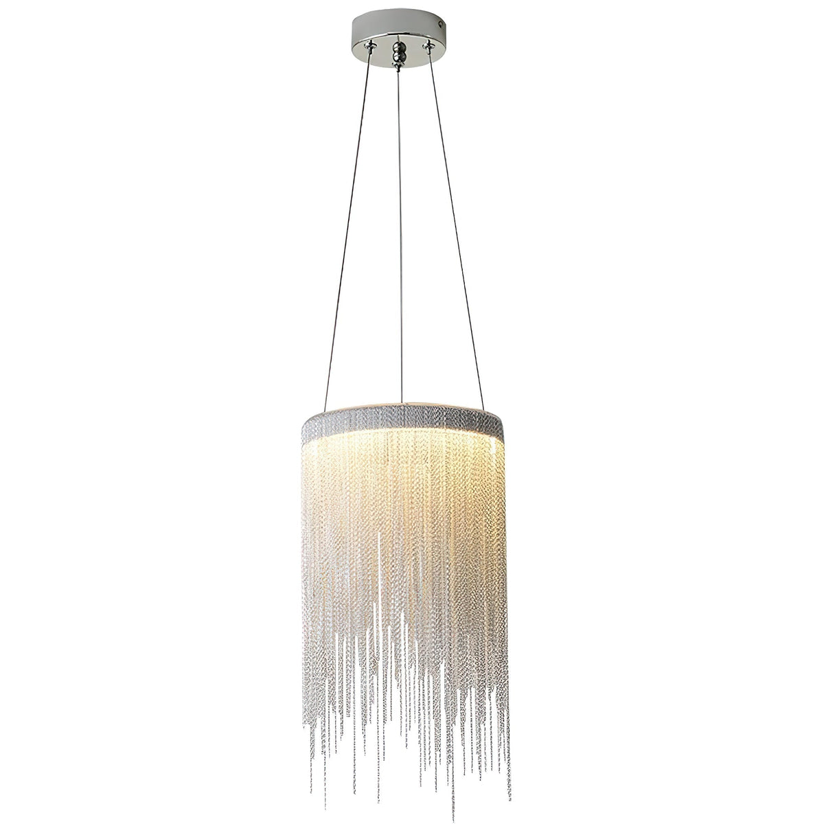 Arsoliel Suspension en Chaîne à Franges de Luxe Postmoderne - Neutralighting
