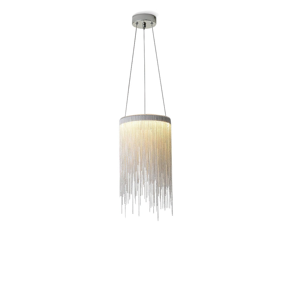 Arsoliel Suspension en Chaîne à Franges de Luxe Postmoderne - Neutralighting