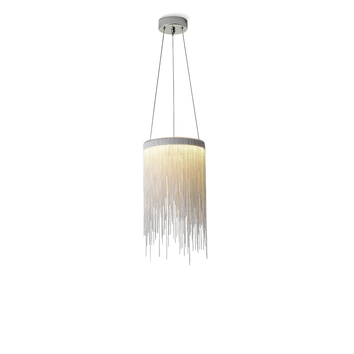 Arsoliel Suspension en Chaîne à Franges de Luxe Postmoderne - Neutralighting