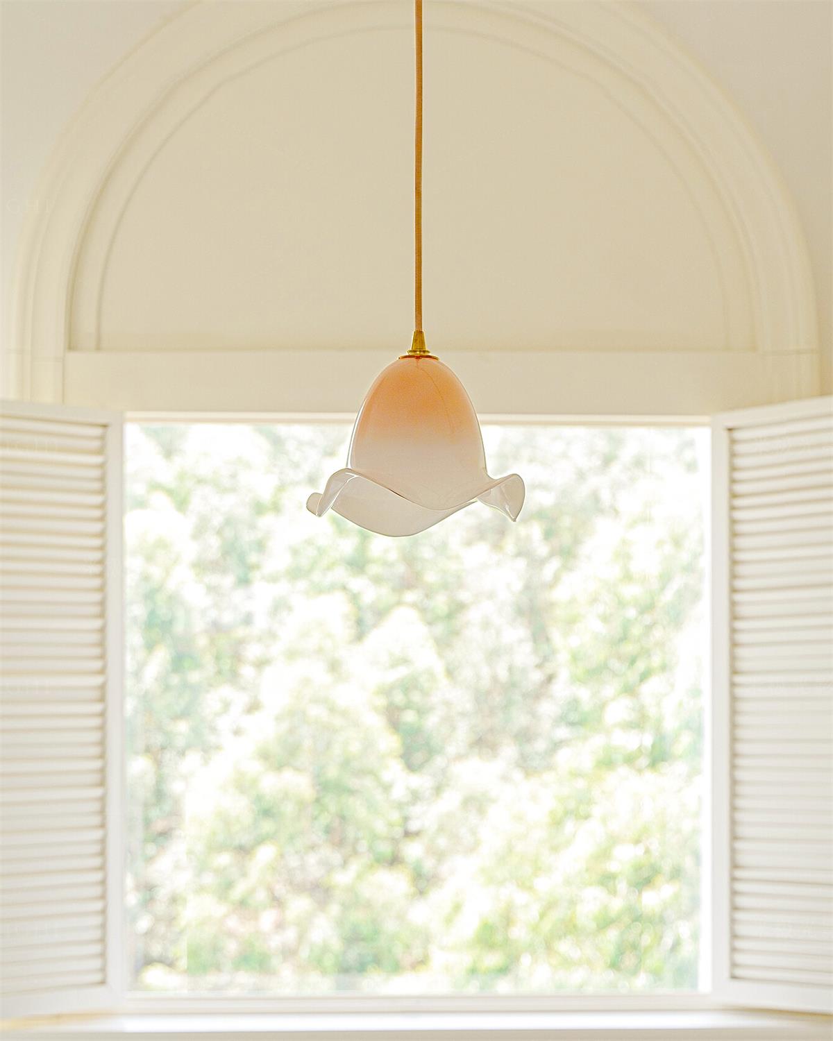 Aluna Suspension Abat-jour Courbé Organique - Neutralighting