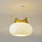 Solara Lampe suspendue en acrylique à couronne festonnée fantaisiste - Neutralighting