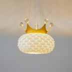 Solara Lampe suspendue en acrylique à couronne festonnée fantaisiste - Neutralighting