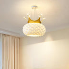 Solara Lampe suspendue en acrylique à couronne festonnée fantaisiste - Neutralighting