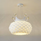Solara Lampe suspendue en acrylique à couronne festonnée fantaisiste - Neutralighting
